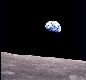 Apollo 8 orbits the moon December 1968